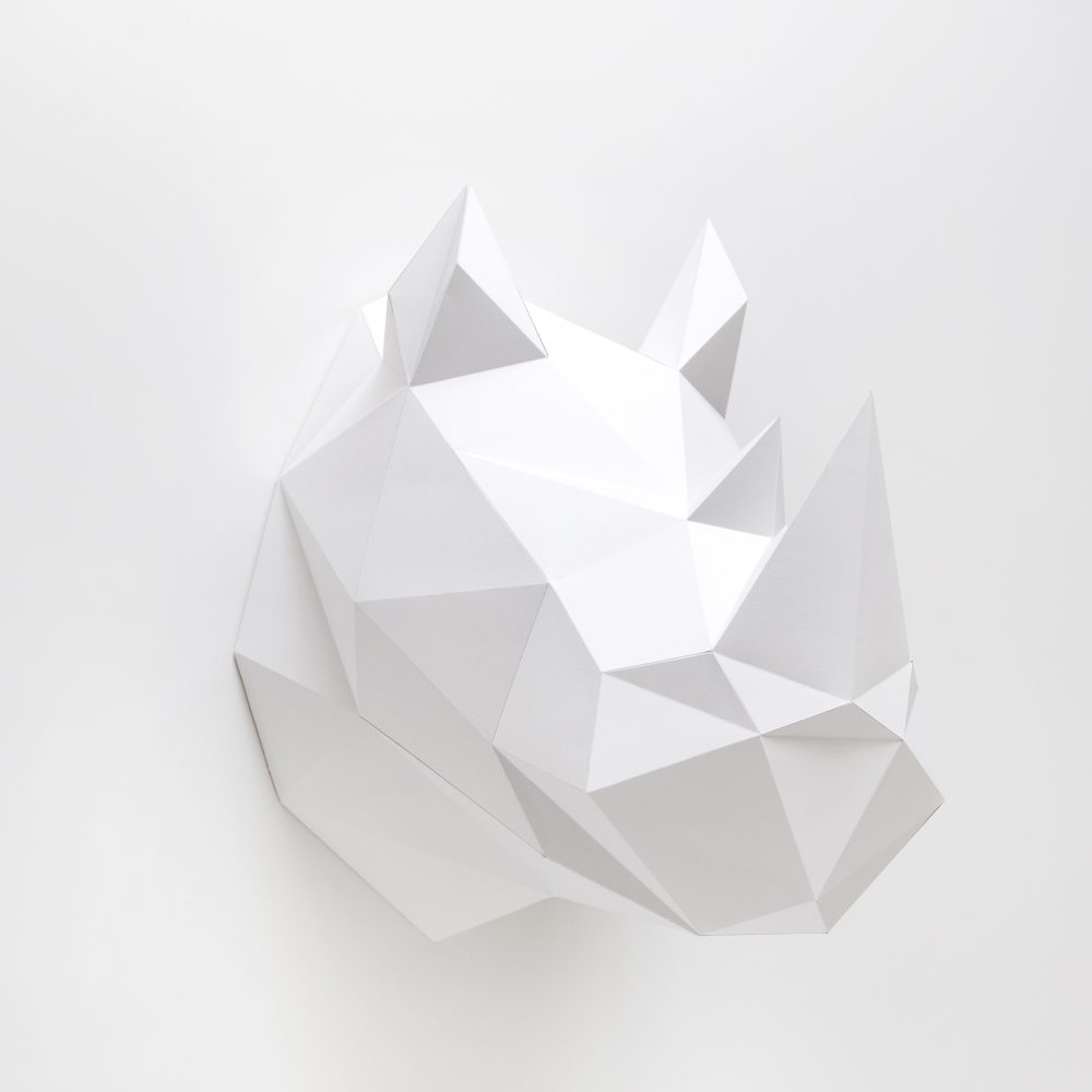 Papier Nashorn – Bild 4