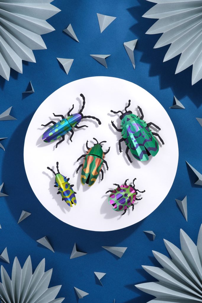 Assembli beetle set green top