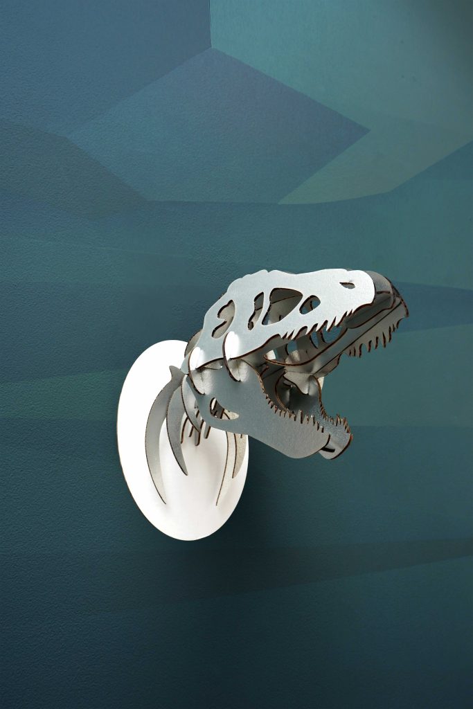 Assembli T-rex Skeleton silver wikkel