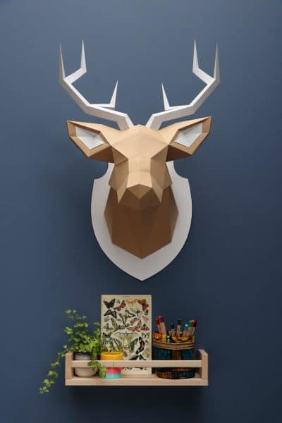 Assembli 3D Paper Deer Head