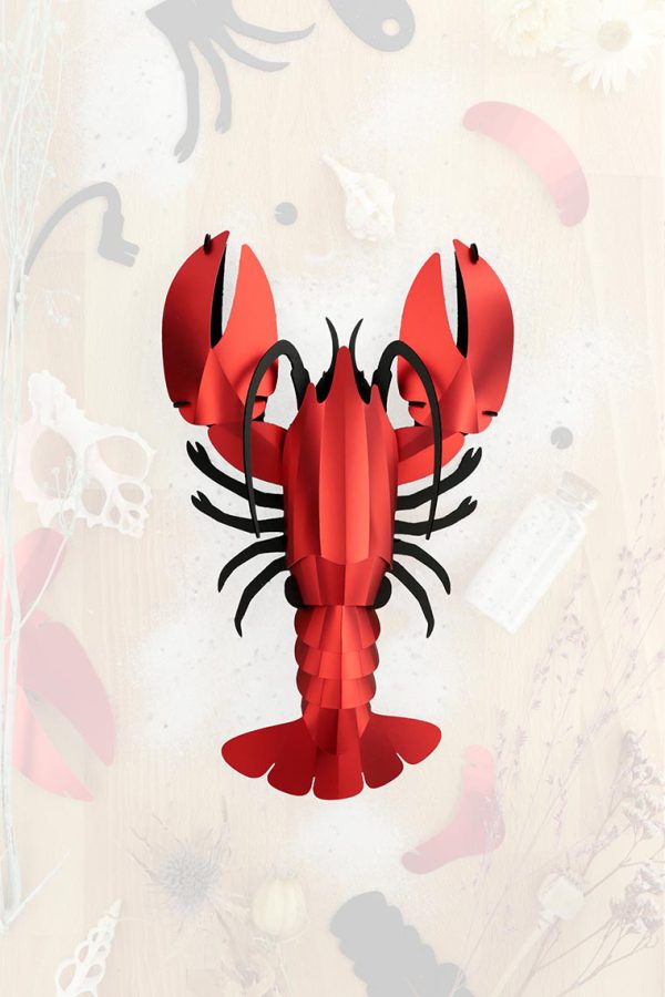 Assembli 3D Paper Lobster