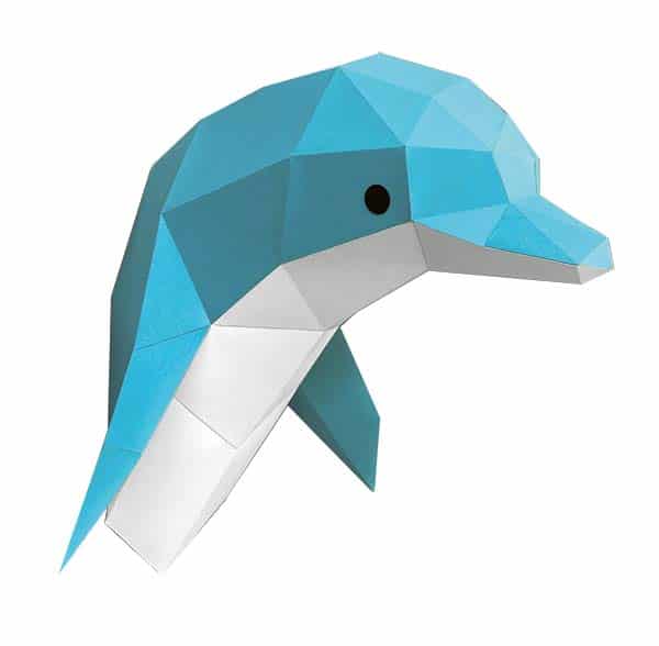 Assembli 3D Paper Dolphin
