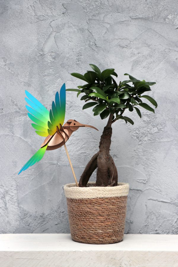 3D Papier Kolibri | DIY Innendekoration | Assembli
