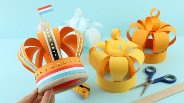 3D Papieren Kroon Template | Gratis Download | Assembli