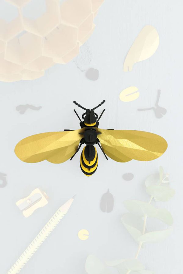 Assembli 3D Paper Wasp