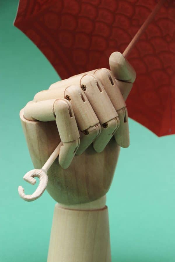 3D Papier Regenschirm Vorlage | Kostenlose Vorlage | Assembli