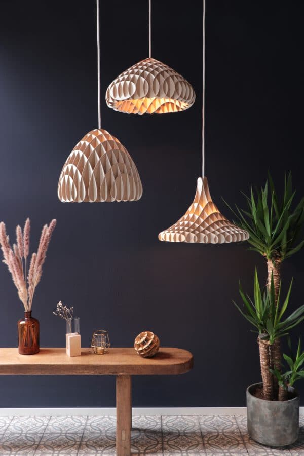 Sliceform Suspension Lampe | Collection de Lampes | Assembli