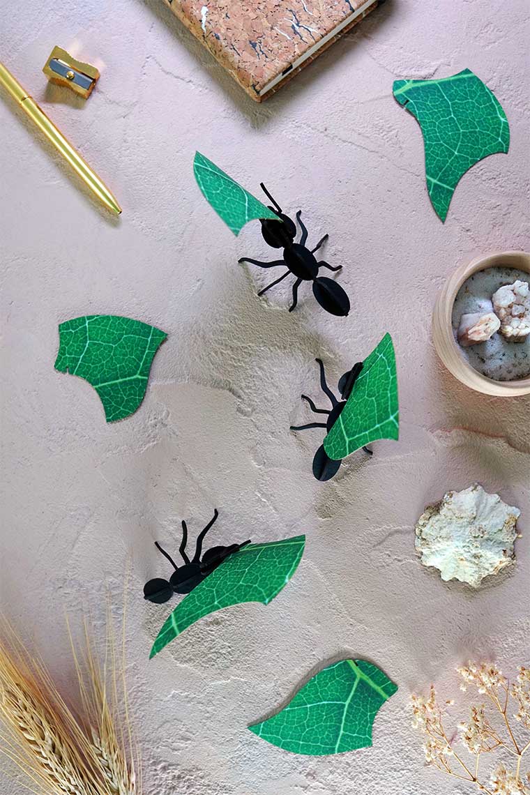 Paper Leafcutter Ants
