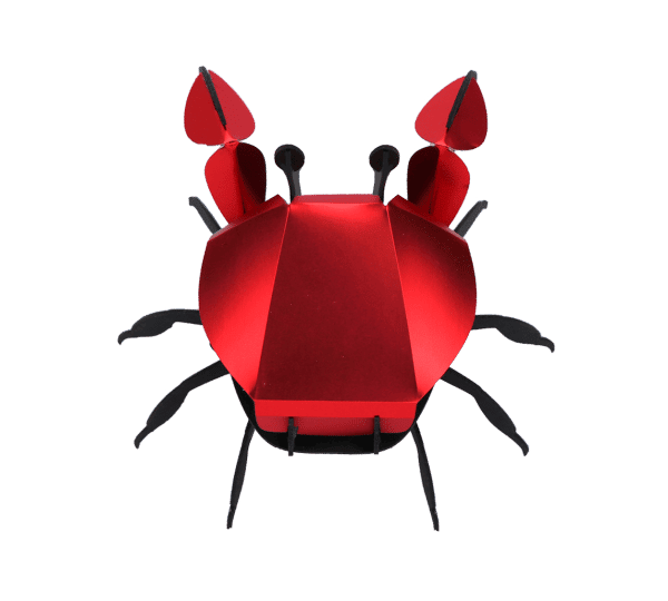 Assembli 3D Papieren Krab